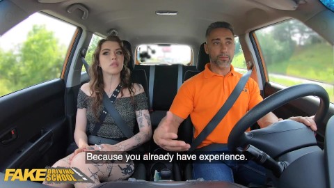 FakeDrivingSchool genç Eden Ivy seksi için bir Discount