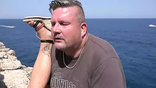 büyük memeli Alman sarışın fena deldi muff onu parçaladı