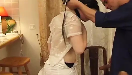 ateşli Alman kaşar ANAL eylemden sonra asssikildi