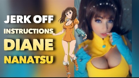 Joi Portugues - Diane Nanatsu Mastürbasyon Talimatı - BENİM İÇİN boşalmak BEBEĞİM!!!
