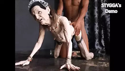 3d büyükanne stygga