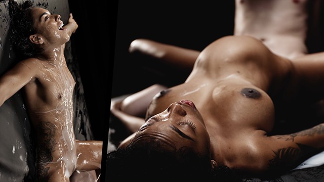 Cumflation & Creampie Derlemesi - Latin Siyahi Büyük Göğüslü Kızlar İnanılmaz Miktarda Meni ile Doldurulmuş